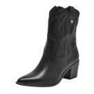 Bota Country Feminina Conforto Cano Médio Elegante Via Marte Bota Country Feminina Conforto Cano Médio Elegante Via Marte