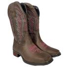 Bota Country Feminina Texana Bico Quadrado Marrom Oklahoma Country Bota Country Feminina Texana Bico Quadrado Marrom Oklahoma Country
