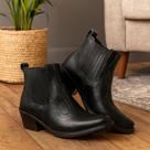 Bota Country Masculina Bico Fino em Couro Legítimo Linha Tucson Kapell