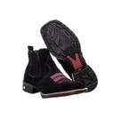 Bota Country Texana Feminino Texas Gold de Couro Preto Nobuck