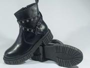 Bota Couro Coturno Lovatei Feminino 7004