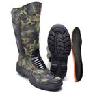 Bota Couro Militar Masculina Coturno Camuflada Exército