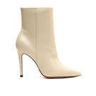 Bota Couro Off White Cano Curto Cecconello 1870031-32