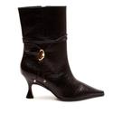 Bota Couro Preto Cano Curto Cecconello 2905004-3