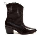 Bota Couro Preto Cano Curto Cecconello 2907002-1