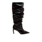 Bota Couro Preto Cano Longo Cecconello 2625001-1