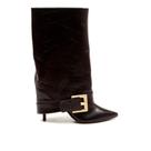 Bota Couro Preto Cano Médio Cecconello 2886001-1