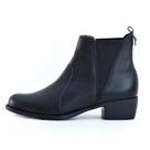 Bota cravo & canela salto bloco couro Bota cravo & canela salto bloco couro