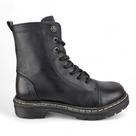 Bota Cravo e Canella 85653 coturno em couro com pesponto Bota Cravo e Canella 85653 coturno em couro com pesponto