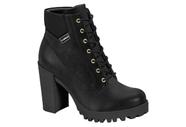 Bota Cuturno Salto Alto Grosso Moleca Feminino Adulto Ref 5325.119