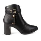 Bota Dakota Ankle Boot Bico Fino Salto Bloco DA781 Bota Dakota Ankle Boot Bico Fino Salto Bloco DA781