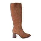 Bota Dakota Camurça Castanho D2383 Cano Longo Salto Bloco - Tabaco 35 Bota Dakota Camurça Castanho D2383 Cano Longo Salto Bloco - Tabaco 35