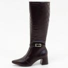 Bota Dakota Cano Alto Salto Bloco Feminina