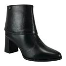 Bota Dakota Cano Curto Dobrado Couro D2381 Preta