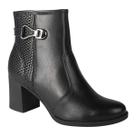 Bota Dakota Cano Curto Salto Bloco D2193 Preta