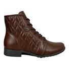 Bota Dakota Cano Curto Sintético Bico Redondo De Amarrar D2181 (66530)