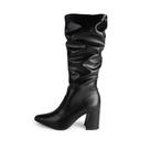 Bota Dakota Cano Longo Slouchy Salto Bloco REF:D2173