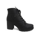 Bota Dakota Coturno Cano Curto G9601 Preto