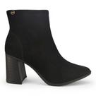 Bota dakota d0411 couro / veludo Bota dakota d0411 couro / veludo