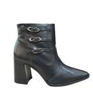 Bota Dakota De Cano Curto Social Feminina D0432 Bota Dakota De Cano Curto Social Feminina D0432