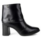 Bota Dakota Feminina Cano Curto Salto Bloco Preta- Edição Clássicos