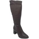 Bota Dakota Feminina Cano Longo Salto 7cm Cor:ChocolateTamanho:37Gênero:Feminino Bota Dakota Feminina Cano Longo Salto 7cm Cor:ChocolateTamanho:37Gênero:Feminino