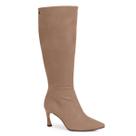 Bota Dakota Feminina Cano Longo Salto Fino D2593 Cor:RatoTamanho:35 Bota Dakota Feminina Cano Longo Salto Fino D2593 Cor:RatoTamanho:35