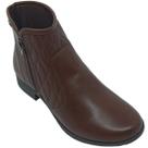 Bota Dakota Feminina com Textura Costurada Salto 2,8cm Cor:CaféTamanho:39Gênero:Feminino Bota Dakota Feminina com Textura Costurada Salto 2,8cm Cor:CaféTamanho:39Gênero:Feminino