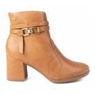 Bota Dakota Feminina Zíper Lateral Salto Bloco Original