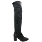 Bota Dakota G5272 Cano Longo Over Salto Grosso Ziper Feminino