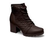 Bota Dakota lanncamento Coturno Salto Médio Bloco Cano Curto
