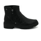 Bota Dakota Original D2184 Cano Curto Salto Ziper Feminino