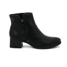 Bota Dakota Original D2453 Salto Grosso Medio Ziper Casual Feminino