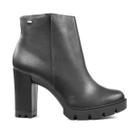 Bota Dakota Tratorada Salto Alto Feminina Preta