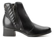 Bota Dakota Vertuo Boot Salto Baixo Cano Curto Ziper Lateral Super Leve e Confortável D2453 (66538)
