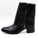 Bota Dazzani Vitelli Capa Cano Médio Salto Bloco Feminina