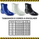 Bota de Borracha Galocha Feminina Confortavel Branca Bota de Borracha Galocha Feminina Confortavel Branca