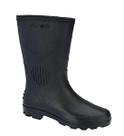 Bota de borracha pega forte cano médio preto - n. 36