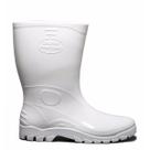 Bota De Borracha Pvc Impermeavel Limpeza C/medio Branca