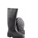 Bota De Borracha Pvc Preta Calfor Pampeana Sem Forro Cano Extra Longo Impermeavel e Flexivel