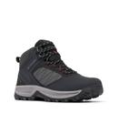 Bota de caminhada Columbia Transverse impermeável para homens preta/vermelha