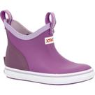 Bota de cano alto Xtratuf Little Kids roxa tamanho 7 (M)