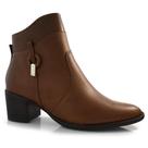 Bota de Cano Curto e Salto Bloco Comfortflex 24-92303