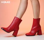 Bota de Cano Médio com Elegância Ardente Bota de Cano Médio com Elegância Ardente