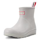 Bota de chuva Hunter Play Short impermeável feminina de zinco tamanho 6