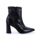 Bota de Couro Legítimo Salto Bloco Zaya Preto Bota de Couro Legítimo Salto Bloco Zaya Preto