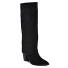Bota de Lapela e Cano Alto Feminina Via Marte 091-025-01