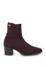 Bota de malha feminina com salto 2322