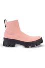 Bota de malha feminina tratorada 206