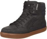 Bota de motocicleta Alpinestars Black Gum para homens US 5.5